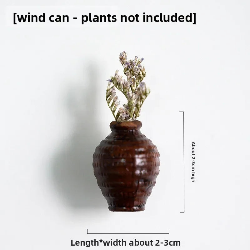 FloraDots - Keramische mini vaas magneten