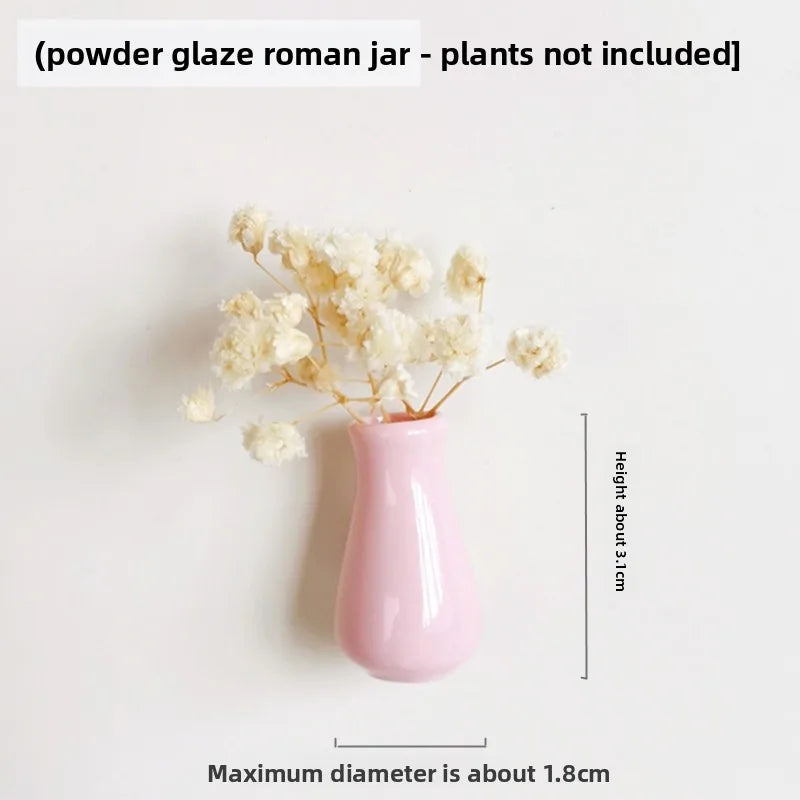 FloraDots - Keramische mini vaas magneten