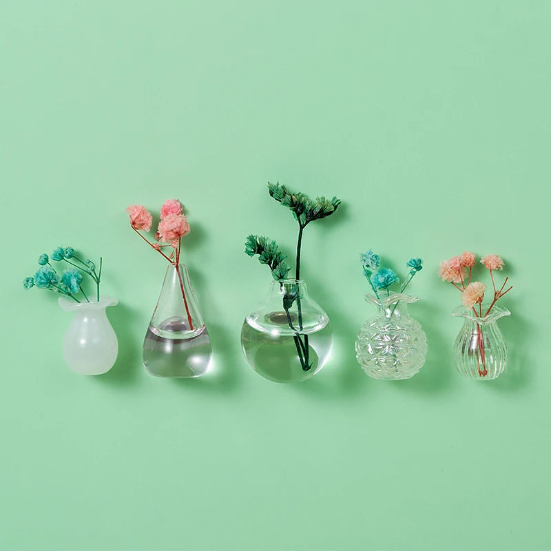 FloraDots - Keramische mini vaas magneten