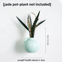 Groene vaas