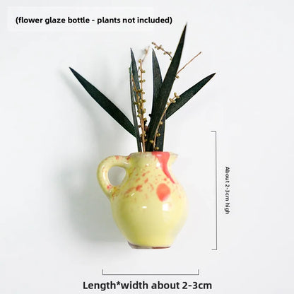 FloraDots - Keramische mini vaas magneten