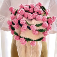 Roze roos S (60cm)