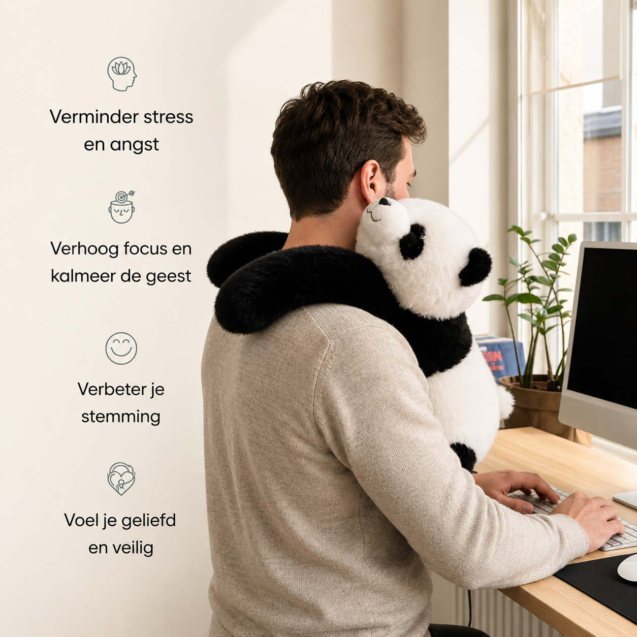 Hugsy - De verzwaarde knuffel
